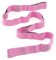 Yoga Stretch Gurt mit 11 Schleifen, Yoga Gurt, Yoga Band, Yogagurt, Tragbar Yogaband Stretching Band übungsband für Pilates, Fitness, Ballett, Rosa 1 Stück