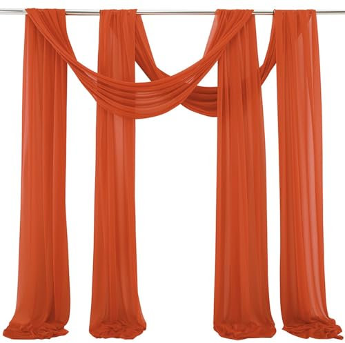 Tessuto drappeggio for arco nuziale, drappo for arco nuziale, runner da tavolo lungo for matrimonio, tessuto chiffon, tenda mantovana, tende da soffitto, arco nuziale, fondale, tenda mantovana for arc