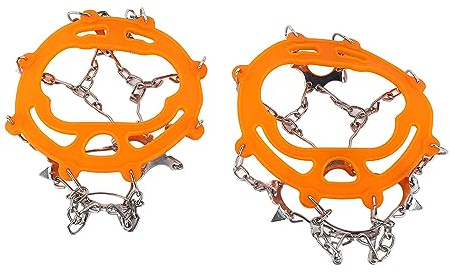 TYTOGE Stegjärn, Stegjärn Traction Spikes All Season Antislip Mångsidig Användning för Vandring