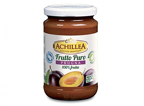 Achillea, Frutto puro di prugna bio, senza zuccheri, 300g