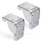 2 x SO-TECH® Klapptischbeschlag Klappbeschlag Klappkonsole für Tischbeine 38 x 38 mm