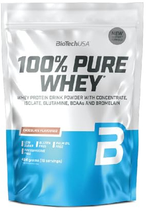 BioTechUSA 100% Pure Whey, Chocolate - 454g