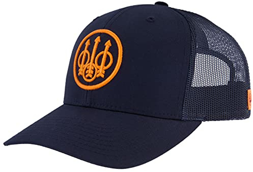 Beretta Gorra de Camionero Recta con Espalda de Malla para Hombre, Color Azul Marino, Talla única, Marino, Talla única