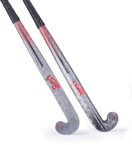 Kookaburra Hat Pro Torch Low Bow Hockeyschläger Feldhockeyschläger, Schwarz, 36.5 Light