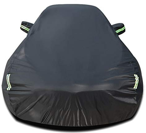 SjYsXm Abdeckplane Kompatibel mit Porsche 911 992 991 997 996(1999-2025)/ 718 986 987 981 982(1996-2025), Wasserdicht Autoabdeckung mit Baumwollfutter, Allwetter Autoplane Regen Schnee Sonne UV-Schutz