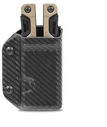 Clip & Carry Schnellziehholster, kompatibel mit LEATHERMAN OHT (schwarz)