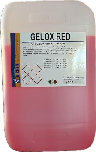 Generico Liquido antigelo Puro Gelox Red 25 kg
