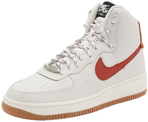 Nike Damen Air Force 1 Sculpt Wild Sneaker, Noble Rosso, 40 EU