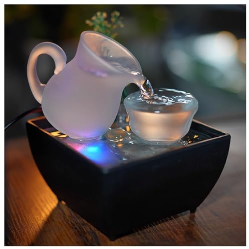Fontana Zen Da Interno, Zen Da Internofontana Da Tavolo Rilassante Fontana A Cascata Fontana Da Tavolo Ornamenti Per Adatto Per Il Soggiorno Di Casa