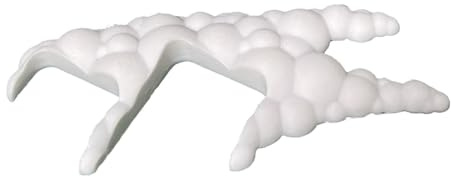 Chosertory Effetti di Deriva Modello 1/64 Parti Decorative Artificiali Accessorio Fotografico Assemblaggio Fai da Te Parti Effetto Fumo Portatili Mini, Stile B