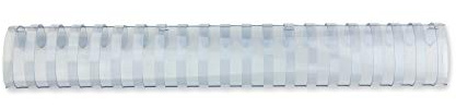GBC CombBind Binding Combs, 32 mm, 280 Sheet Capacity, A4, 21 Ring, White, Pack of 50, 4028204