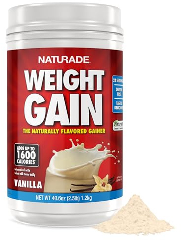 Naturade Weight Gain Vanilla - 40.6 oz