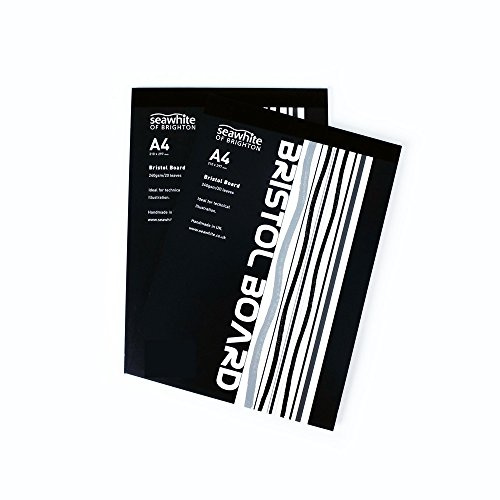 Bristol Board Pad 240 gsm 20 Sheets A4 Ideal for Technical Illustration
