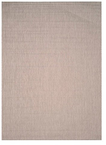 SAFAVIEH Tappeto Contemporaneo per Soggiorno, Sala da pranzo, Camera da letto - Courtyard Collection, A Pelo Corto, Beige e Beige, 122 X 170 cm