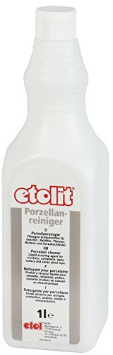 Porcellana Pulitore etolit®, Liquido Scheuer Medio per porcellana da tavola, Serbatoio, da cucina, posate e Ceran© vetroceramica/contenuto: 1 L | erk