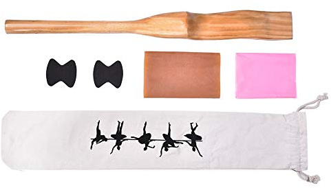 Keenso Ballet Foot Arch Stretcher for dancers, Ballet Instep Shaper Wooden Instep Stretcher with Elastic Band Effectively Shape the Arch of The Foot foot stretcher ballet