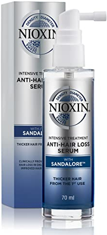 NIOXIN Anti-håravfallsserum - Lämna in hårvård mot håravfall - Hårserum mot synligt håravfall i avancerad uttunning för ett fylligare hår - 75 ml