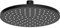 Sanixa JL12RDMB Pommeau de douche rond Noir 20 cm