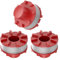 XIJIANG 3Pcs Ersatzfadenspule, Rasentrimmer Faden Kompatibel für Einhell Akku-Rasentrimmer GE-CT 36/30 LI E Solo, AGILLO 36/255 BL, AGILLO 18/200,aus Nylon, 2 mm Durchmesser 8 m Länge