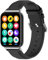 RuenTech für Xiaomi Smart Band 8 Pro/9 Pro Armband, Echtes Leder-Ersatzarmband für Redmi Watch 4/Watch 5 Smartwatch Zubehör (Schwarz)