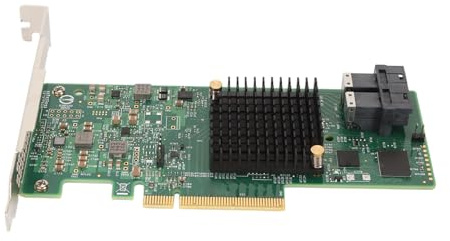 LSI SAS 9300 8i-Kontrollkort PCIE 3.0 8 Portar Mini HD-Kontakter 16 TB-Expansion Hög Prestanda
