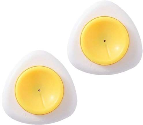 2 piercing semiautomatici per uova, strumento professionale per uova crude e sode, perforatore sicuro per uova morbide e dure