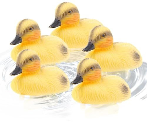 Water Game Pack - Realistic Duck Pond Statues, Floating Garden Figures | Outdoor Display Stand, Lightweight and Durable Construction to Decorate a