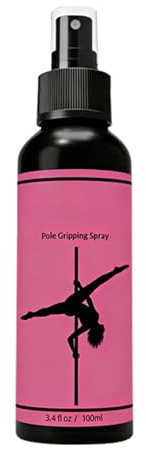 Handgreppsspray för Pole Dancing och Stångdans 100 Milliliter | Halkförebyggande Spray För Poledance, Ring Fitness, Träningsklasser och