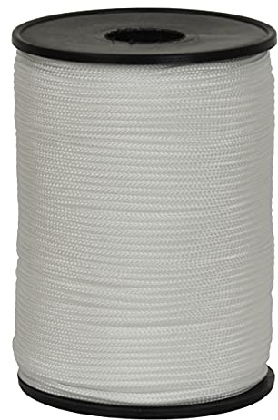 Corderie Italiane 006000037 Filo muratore, cordino edilizia bianco, 2 mm - 50 mt