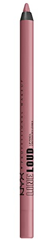 NYX Professional Makeup Crayon à Lèvres Mat, Sans transfert, Waterproof, Sans Bavure, Longue Tenue, Formule Vegan, Line Loud, Fierce Flirt (13)
