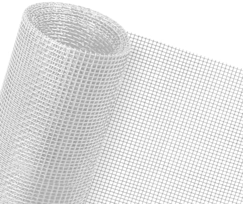 Flintronic Moustiquaire Fenêtre Anti-Moustiques,200x250cm Moustiquaire Universelle pour Fenêt,Filet en Fibre de Verre Lgnifugation Durable,Découpable à la Dimension Souhaitée pour Couvrir les Fenêtres