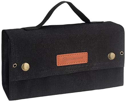 Kit de Especias de Camping con 10 Tarros de Especias, Bolsa de especias portátil, Juego de Botes para Especias, Portátil Tarros de Especias para Camping Acampar Barbacoa Picnic Viajes