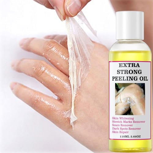 Peeling Oil, Lightening Exfoliating Dark Skin, Skin Peeling Oil For Skin Lightening and Moisturizing, Gentle Body Exfoliate