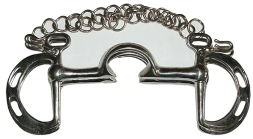 Amesbichler Reitsport Springkandare hohe Zungenfreiheit, Edelstahl