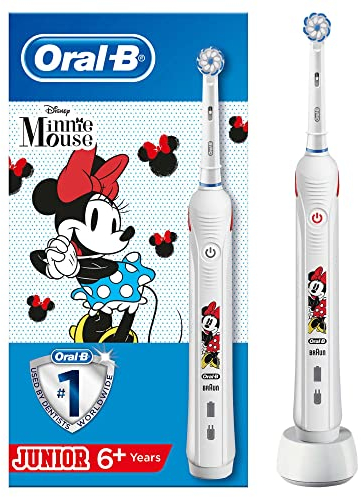 Oral-B - 80324587 - Junior Brosse À Dents Électrique Par Braun, Minnie -
