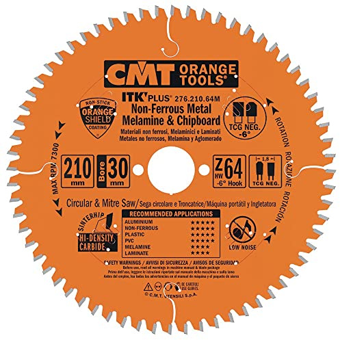 CMT ORANGE TOOLS 276.305.96M - KREISSÄGEBLAT FÜR ALUMINIUM HW 350X2.8/2.0X30 Z96 TCG NEG