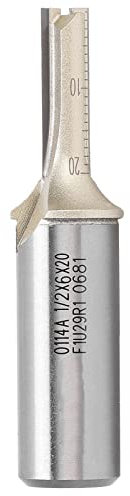 Fresa 3 Taglienti in Metallo Duro per Lavorazioni Candele e Metall con Gambo Dritto e Alta Precisione