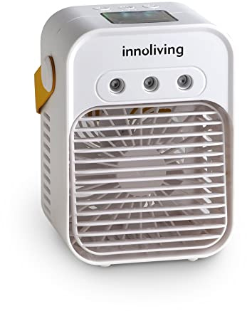 Innoliving Mini raffrescatore portatile ricaricabile INN-518, Bianco