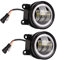 Qiilu Fendinebbia 3,5 pollici Fendinebbia guida super luminoso universale per auto e moto Fendinebbia a LED Fendinebbia per moto