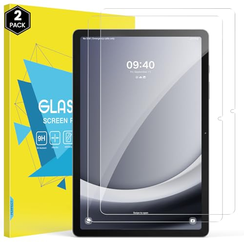 MoKo 2 Stück Folie für Samsung Galaxy Tab A9 Plus Schutzglas, Schutzfolie Kompatibel mit Samsung Galaxy Tab A9+ 11 2023, Klar HD 9H Härte Anti-Bläschen Schutzglas, Transparent