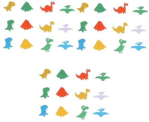 Cabilock 3St Konfetti beeindruckende Partydekoration Esstischdekoration Geschlecht offenbaren Partydekoration Karikatur Babyparty-Dekoration Tier schmücken Requisiten