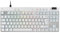 Logitech G PRO X TKL Rapid Tenkeyless kabelgebundene Gaming Tastatur mit magnetischen Analogschaltern, Rapid Trigger-Modus, einstellbarem Auslöser und anpassbarer RGB-Beleuchtung, QWERTZ DE - Weiß