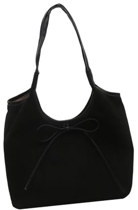 AMISENK Borsa ad ascella di grande capacità per le donne borsa alla moda archi a spalla cravatta ascellare shopping moda pendolarismo donne archi ascella alla moda cravatta borsa borsa grande capacità