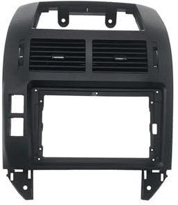 Bilens Fascia Instrumentpanel Luftutlopp DVD-ram Ljudadapter Instrumentpanel Trim Instrumentpanel 9 Tum För POLO 2004-2011(Frame Air outlet)