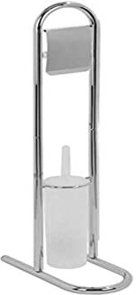 19.60.24 Piantana Portacarta & Scopino Fixi Misure Cm 16x30x81h (in fase di montaggio NON USARE AVVITATORE)