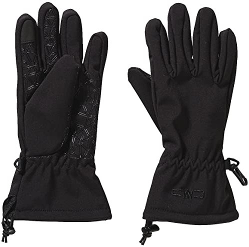 CMP - Softshell-Handschuhe für Kinder, Schwarz, 5.5