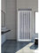 Box doccia 130 cm modello Giada estendibile in PVC anta unica con pannelli semitrasparenti apertura laterale a soffietto colore bianco.