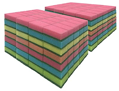 280 Küchenschwämme als Reinigungsschwamm Mehrzweckschwamm Topfschwamm einsetzbar 10x28 Stück