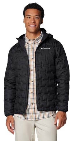 Columbia Chaqueta de Plumón con Capucha para Hombre, Delta Ridge II