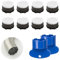 Bzzerumy 8erpack Perlatoren Für Wasserhähne,Wasserhahn Aufsatz Perlator Wasserhahn Sieb Wasserhahn Filter Strahlregler Perlator Passend Für Die Meisten Wasserhähne (M24)
